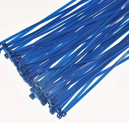 100-1000 חתיכות קשרי כבלים מקצועיים קשרי כבלים 3,6x150 ממ כחולים 500 חתיכות