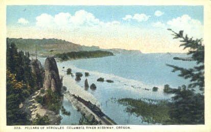 כביש נהר קולומביה, גלויה אורגון